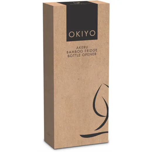 Okiyo Akeru Bamboo Fridge Bottle Opener Gift Box